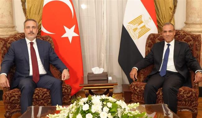 وزير الخارجية ونظيره التركي يؤكدان ضرورة الوقف الفوري للحرب الإسرائيلية على قطاع غزة