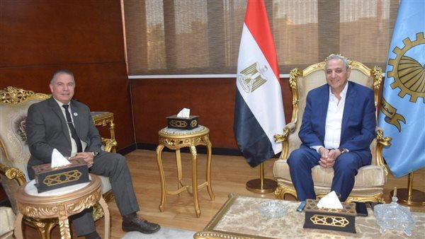 محافظ الغربية يستقبل رئيس الجامعة التكنولوجية لمناقشة سبل التعاون المشترك