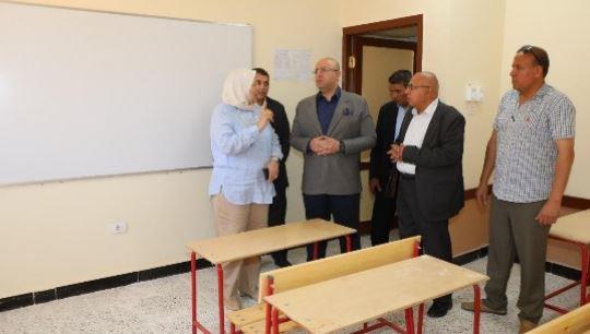 محافظ بني سويف يناقش الاستعداد للعام الدراسي الجديد