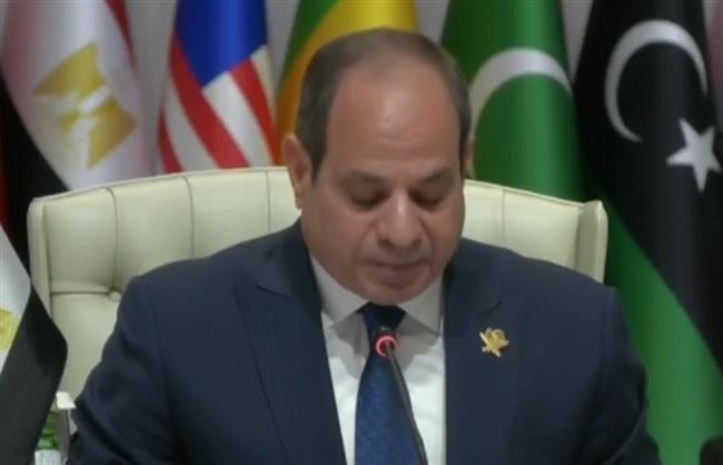الرئيس السيسي: إسرائيل تسعى لتحويل المنطقة إلى ساحة مستباحة للاعتداءات