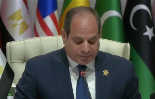 الرئيس السيسي: إسرائيل تسعى لتحويل المنطقة إلى ساحة مستباحة للاعتداءات