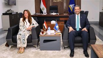 محافظ دمياط يستقبل السفيرة الأمريكية بالقاهرة لبحث تعزيز التعاون المشترك