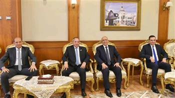   محافظ بورسعيد يستقبل رئيس الأكاديمية العربية للعلوم والتكنولوجيا والنقل البحري