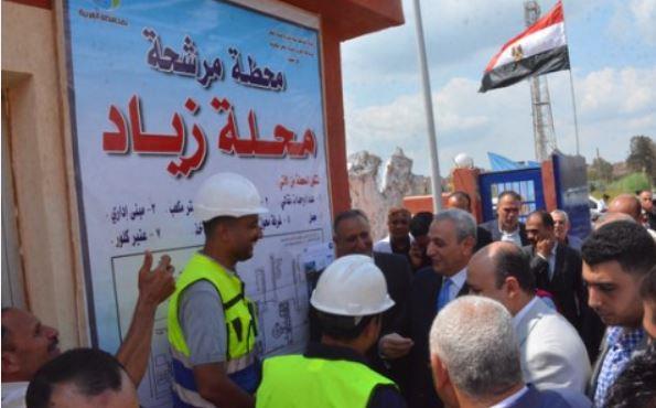محافظ الغربية يفتتح محطة مياه محلة زياد النقالي بسمنود بتكلفة 29 مليون جنيه