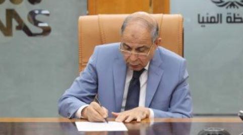 ترميم شامل لشوارع المنيا بتوجيهات المحافظ