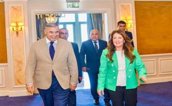   محافظ الإسكندرية وسفيرة الولايات المتحدة يبحثان التعاون في قطاع النقل البحري