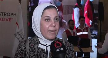   الهلال الأحمر: إدخال أكثر من 571 ألف طن من المساعدات الإنسانية إلى غزة
