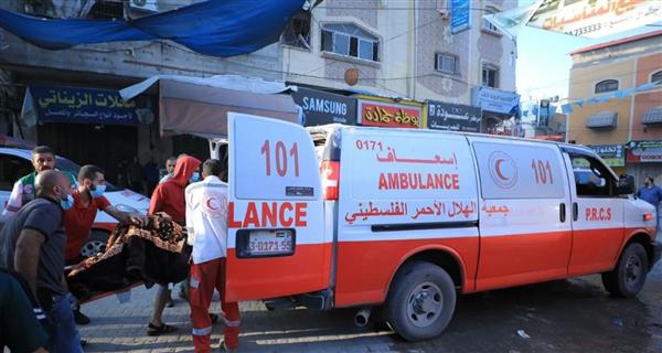 الهلال الأحمر الفلسطيني: الوضع الصحي في جميع أنحاء قطاع غزة "كارثي"