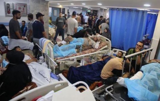 الهلال الأحمر الفلسطيني: الوضع الصحي في غزة كارثي والمستشفيات عاجزة عن الاستيعاب