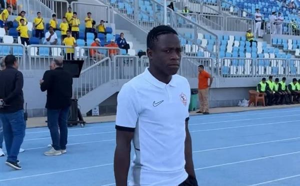 بارون أوشينج يخوض تدريبات تأهيلية في الزمالك