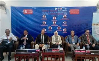 نائب رئيس جامعة بنها تفتتح المؤتمر السنوي لقسم الباطنة العامة بكلية الطب