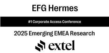   هيرميس الأولى في استطلاع Extel 2025 لأسواق أوروبا الناشئة والشرق الأوسط وإفريقيا