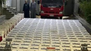   ضبط 107 آلاف عبوة سجائر بأسيوط قبل بيعها بالسوق السوداء