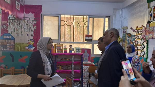 نائب محافظ القليوبية تقوم بجولات متنوعة لمتابعة المدارس وجاهزيتها لبدء العام الدراسي الجديد