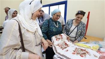   رئيسة القومي للمرأة تتفقد مركز التكوين المهني والوحدة المحلية بشلاتين 
