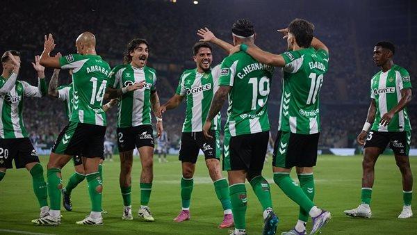 الدوري الإسباني.. ريال بيتيس يفوز على سوسيداد 3-1
