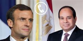   الرئيس عبد الفتاح السيسي يتلقى اتصالا هاتفيًا من نظيره الفرنسي