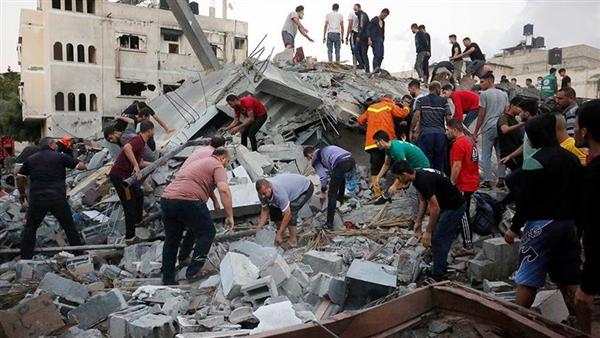 استشهاد 13 فلسطينيا جراء قصف الاحتلال المتواصل على مدينة غزة