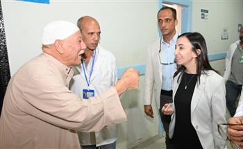 محافظ البحيرة تتفقد مستشفى إيتاي البارود العام