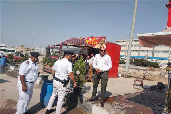 رئيس جهاز العبور يقود حملة مكبرة لرفع الإشغالات والتعديات