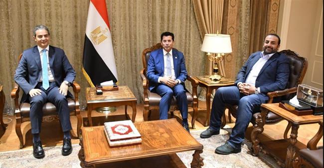 صبحي يلتقي سعده وشبانة لبحث تقديم مزيد من الخدمات للصحفيين والإعلاميين