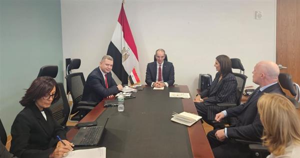وزير الاتصالات يبحث مع مسئولي شركات عالمية زيادة استثماراتها في مصر