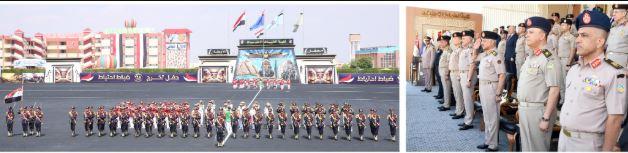 وزير الدفاع والإنتاج الحربى يشهد حفل تخرج الدفعة (168) من كلية الضباط الاحتياط