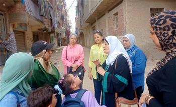   قومي المرأة بالاسكندرية ينفذ حملة طرق الأبواب بعنوان "المرأة والسلام والأمن"