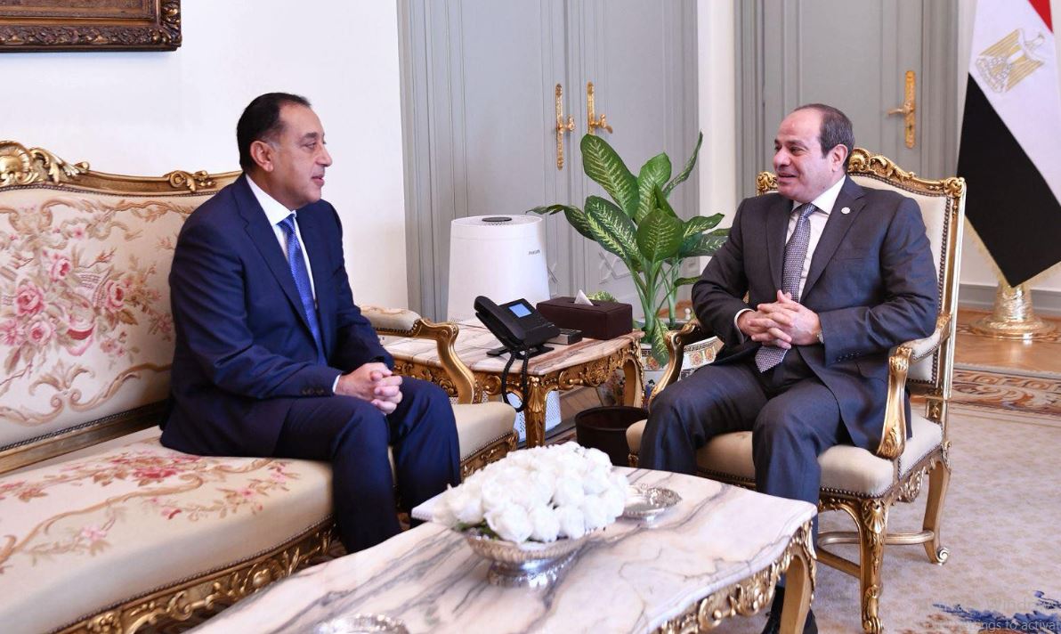 الرئيس السيسى يبحث مع مدبولي نتائج زيارته إلى الولايات المتحدة