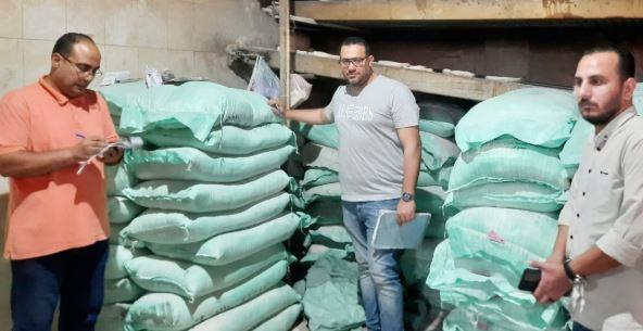 ضبط 147 طنا من الدقيق المدعم في حملات تموينية خلال 24 ساعة