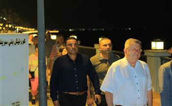   بني سويف .. استقبال فوج سياحي ألماني اثناء رحلتهم النيلية بين القاهرة و أسوان