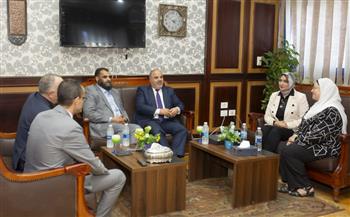   جامعة دمنهور تبحث سبل التعاون مع الأكاديمية الليبية للدراسات العليا