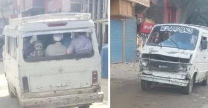 فيديو «ميكروباص بدون لوحات» يثير الجدل