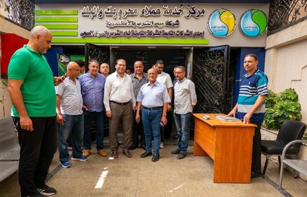 مياه الإسكندرية تستضيف المبادرة الرئاسية 100 مليون صحة للإطمئنان على صحة العاملين