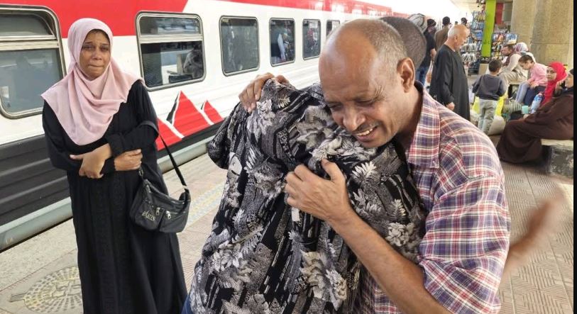 انطلاق الرحلة العشرين لقطارات العودة الطوعية للأشقاء السودانيين إلى وطنهم