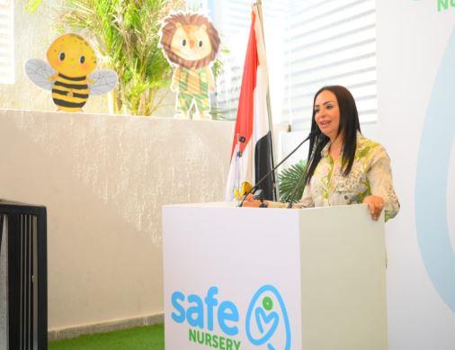 وزيرة التضامن الاجتماعي تفتتح حضانة "Safe" بالتجمع الخامس