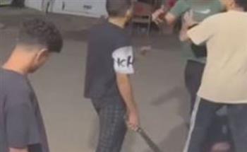 مشاجرة بسلاح أبيض في الشرقية.. وضبط المتهم بعد تداول الفيديو