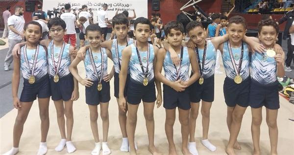 طلائع الجيش يحصد الذهب ويتألق بجدارة في بطولة كأس مصر للجمباز