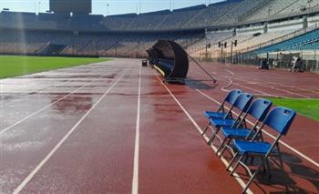   شاهد جاهزية ستاد القاهرة قبل مباراة القمة بين الأهلي والزمالك.. صور