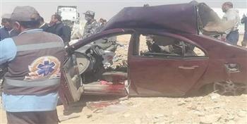   بالأسماء.. 5 إصابات فى انقلاب سيارة ملاكى بطريق سفاجا - قنا 