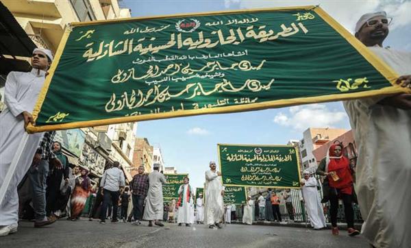 غدًا.. الطرق الصوفية تنظم موكبا حاشدا احتفالا بالمولد النبوي