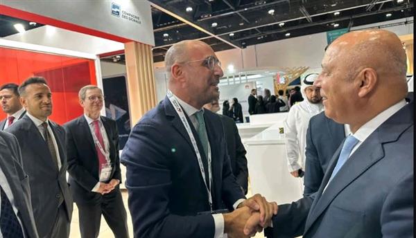 الوزير يشارك في افتتاح  معرض "جلوبال ريل 2025"