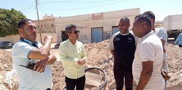 تحسين البنية التحتية بإنارة 8 كم من الطريق الدولي بمطروح