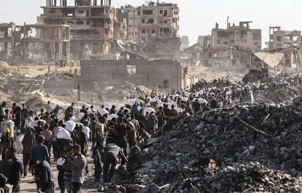 "القاهرة الإخبارية": الاحتلال الإسرائيلي يضغط لإفراغ غزة من سكانها 
