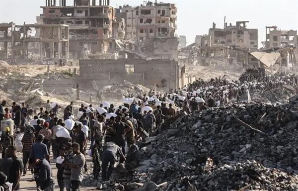 "القاهرة الإخبارية": الاحتلال الإسرائيلي يضغط لإفراغ غزة من سكانها
