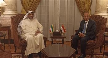   وزير الخارجية ونظيره الكويتي يؤكدان أهمية وحدة الصف العربي 
