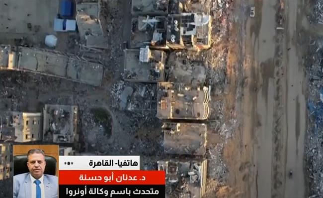 متحدث أونروا: نية إسرائيل لتهجير سكان غزة واضحة وتترافق مع سياسة تجويع ممنهجة
