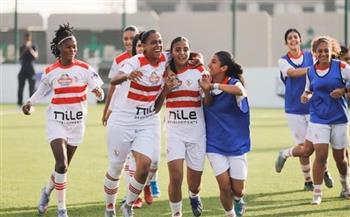   الزمالك يفوز علي بيراميدز بهدف نظيف في دوري الكرة النسائية