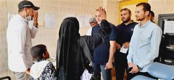   831 مستفيدا من قافلة طبية بالعريش