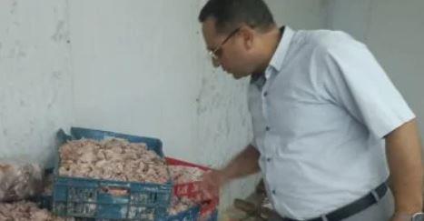 الجيزة: ضبط 4.5 طن دواجن وجلود ودهون فاسدة بأوسيم